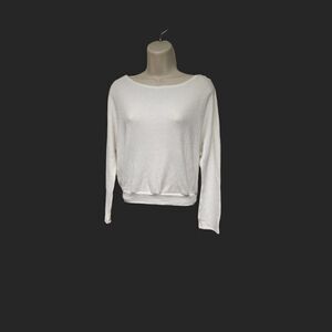 𝅺active USA Ivory Long Sleeve Sweater Size Small